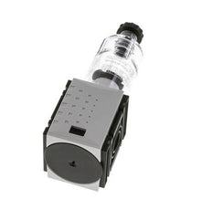 Filter 5microns G1/4'' 1000 l/min Semi-Auto Polycarbonate Futura 0