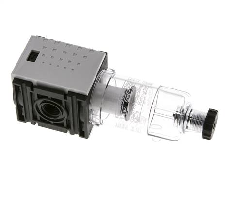 Filter 5microns G1/4'' 1000 l/min Semi-Auto Polycarbonate Futura 0