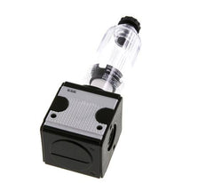 Filter 5microns G1/4'' 2000 l/min Semi-Auto Polycarbonate Multifix 1