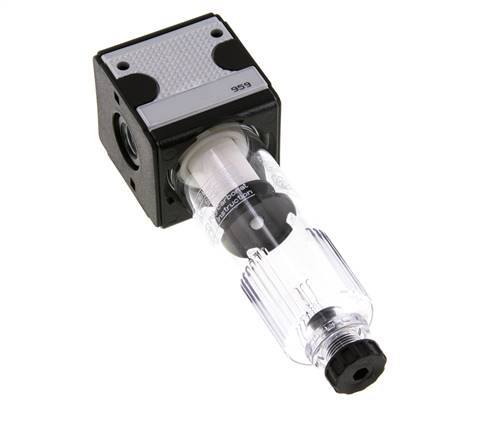 Filter 5microns G1/4'' 2000 l/min Semi-Auto Polycarbonate Multifix 1