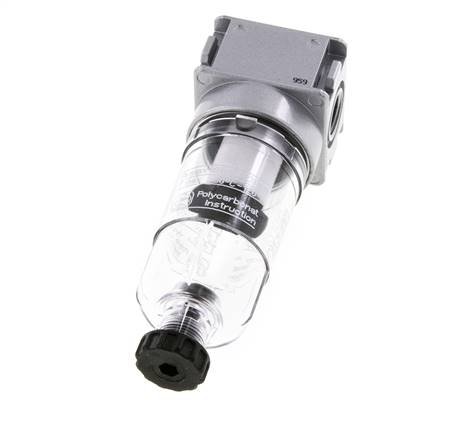 Filter 5microns G1/4'' 1000 l/min Semi-Auto Polycarbonate Multifix 0