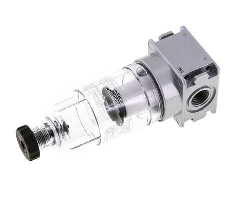 Filter 5microns G1/4'' 1000 l/min Semi-Auto Polycarbonate Multifix 0