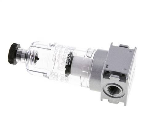 Filter 5microns G1/4'' 1000 l/min Semi-Auto Polycarbonate Multifix 0