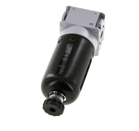 Filter 5microns G1/8'' 1000 l/min Semi-Auto Protective Cage Polycarbonate Multifix 0