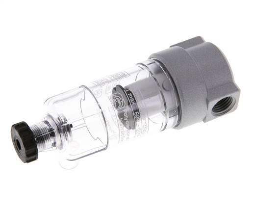 Filter 5microns G1/4'' 800 l/min Semi-Auto Polycarbonate Standard 0