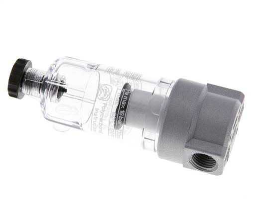 Filter 5microns G1/4'' 800 l/min Semi-Auto Polycarbonate Standard 0