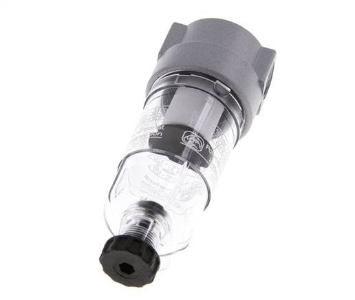 Filter 5microns G1/4'' 800 l/min Semi-Auto Polycarbonate Standard 0