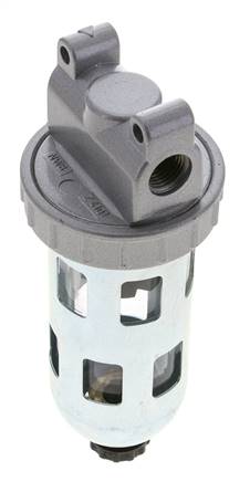 Filter 5microns G1/4'' 800 l/min Semi-Auto Protective Cage Polycarbonate Standard 1