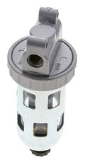 Filter 5microns G1/4'' 800 l/min Semi-Auto Protective Cage Polycarbonate Standard 1