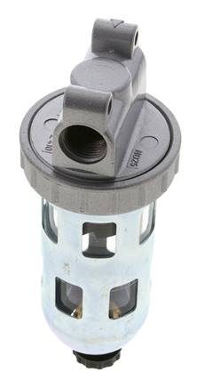 Filter 5microns G3/8'' 800 l/min Semi-Auto Protective Cage Polycarbonate Standard 1