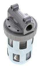 Filter 40microns G3/8'' 3100 l/min Semi-Auto Protective Cage Polycarbonate Standard 2