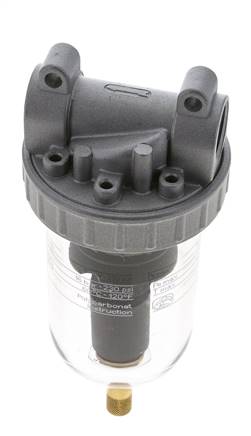 Filter 40microns G1/2'' 3100 l/min Auto Polycarbonate Standard 2