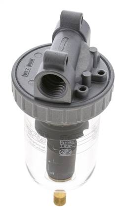 Filter 40microns G1/2'' 3100 l/min Auto Polycarbonate Standard 2