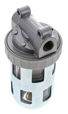Filter 40microns G3/8'' 3100 l/min Semi-Auto Protective Cage Polycarbonate Standard 2
