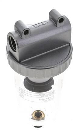 Filter 5microns G1/2'' 4000 l/min Semi-Auto Polycarbonate Standard 3