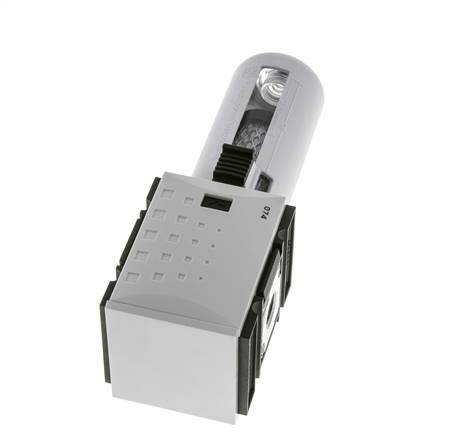 Activated Carbon Filter G1/4'' 470 l/min Without Drainage Polycarbonate Futura 1