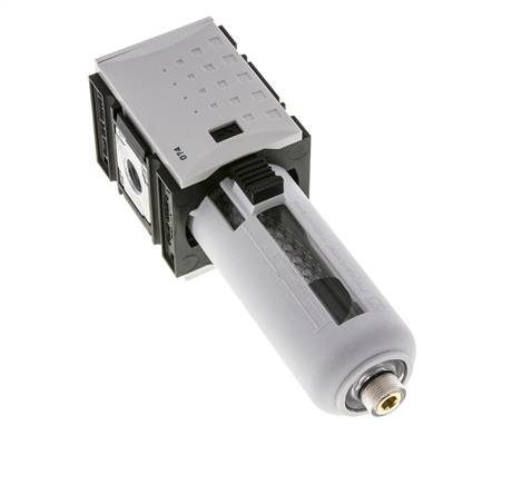 Activated Carbon Filter G1/4'' 470 l/min Without Drainage Polycarbonate Futura 1