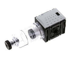 Pre-Filter 0.3microns G1/4'' 140 l/min Semi-Auto Polycarbonate Futura 0