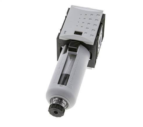 Pre-Filter 0.3microns G1/4'' 300 l/min Semi-Auto Polycarbonate Futura 1