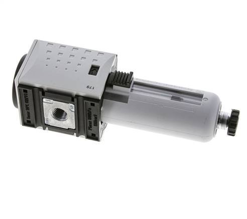 Pre-Filter 0.3microns G1/4'' 300 l/min Semi-Auto Polycarbonate Futura 1