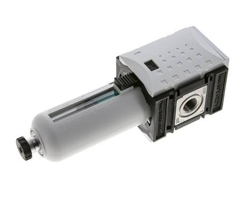 Microfilter 0.01microns G3/8'' 450 l/min Semi-Auto Polycarbonate Futura 2