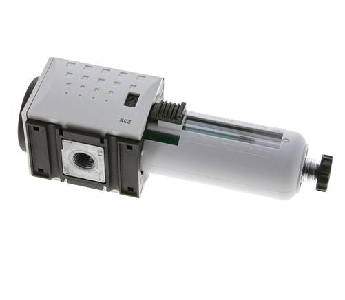 Microfilter 0.01microns G1/4'' 350 l/min Semi-Auto Polycarbonate Futura 1