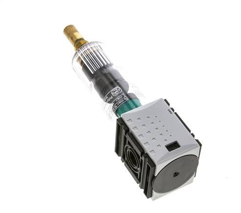 Microfilter 0.01microns G1/4'' 190 l/min Auto Polycarbonate Futura 0