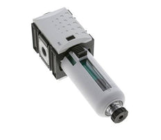 Microfilter 0.01microns G1/4'' 350 l/min Semi-Auto Polycarbonate Futura 1