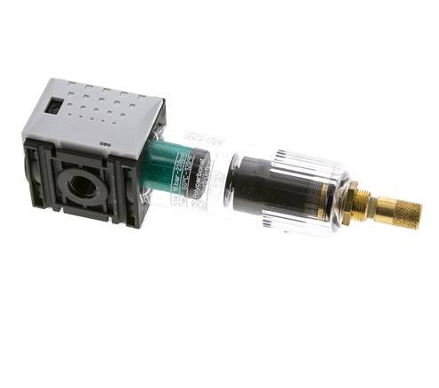 Microfilter 0.01microns G1/4'' 190 l/min Auto Polycarbonate Futura 0