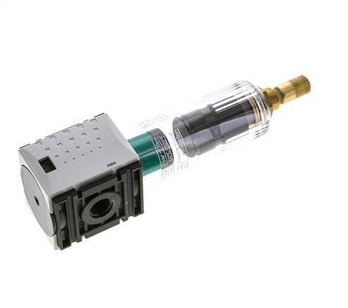 Microfilter 0.01microns G1/4'' 190 l/min Auto Polycarbonate Futura 0