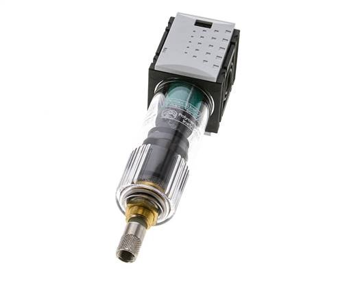 Microfilter 0.01microns G1/4'' 190 l/min Auto (Closed Without Pressure) Polycarbonate Futura 0