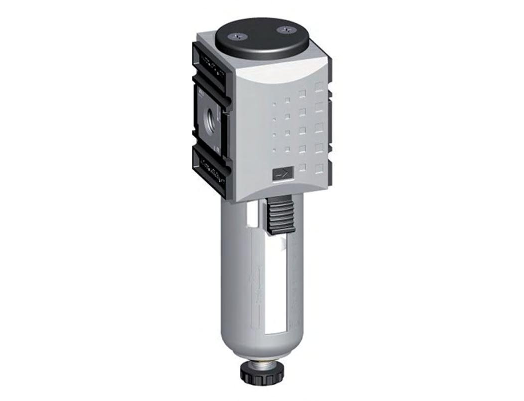 Microfilter 0.01microns G1/4'' 350 l/min Auto Polycarbonate Futura 1