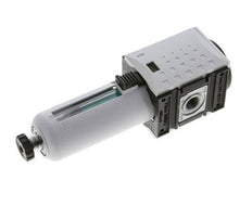 Microfilter 0.01microns G1/4'' 350 l/min Semi-Auto Polycarbonate Futura 1