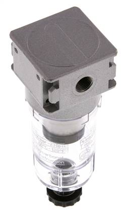 Pre-Filter 0.3microns G1/8'' 130 l/min Semi-Auto Polycarbonate Multifix 0