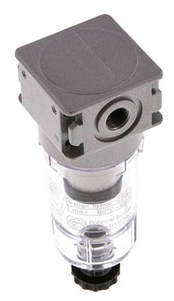 Pre-Filter 0.3microns G1/8'' 130 l/min Semi-Auto Polycarbonate Multifix 0