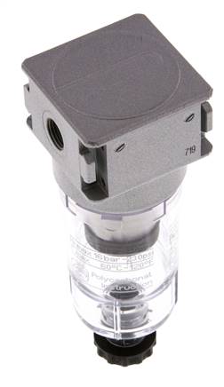 Pre-Filter 0.3microns G1/8'' 130 l/min Semi-Auto Polycarbonate Multifix 0