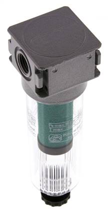 Microfilter 0.01microns G1/4'' 450 l/min Semi-Auto Polycarbonate Multifix 0