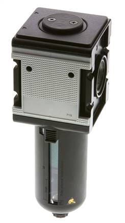 Microfilter 0.01microns G1'' 1500 l/min Semi-Auto Protective Cage Polycarbonate Multifix 4