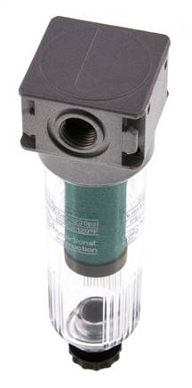 Microfilter 0.01microns G1/4'' 450 l/min Semi-Auto Polycarbonate Multifix 0