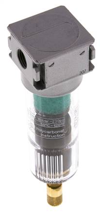 Microfilter 0.01microns G1/4'' 450 l/min Auto Polycarbonate Multifix 0