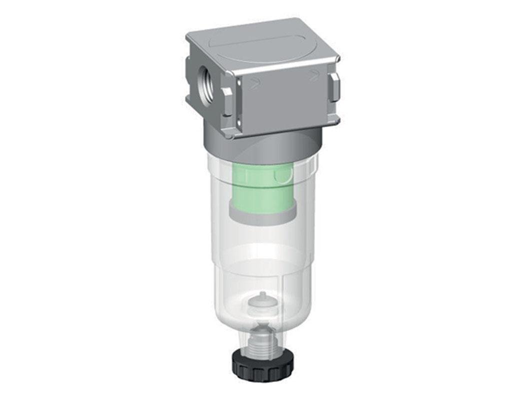 Microfilter 0.01microns G1/8'' 230 l/min Semi-Auto Polycarbonate Multifix 0