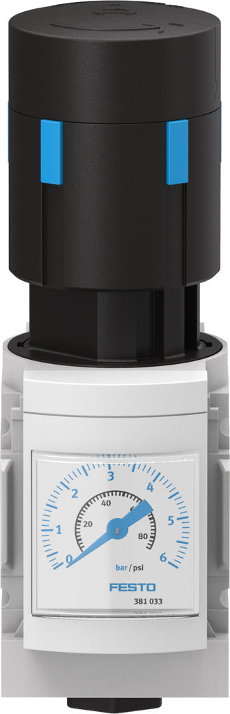 Festo Compressed Air Pressure Regulator G1/8'' 0.3-7bar 1150l/min - 529423