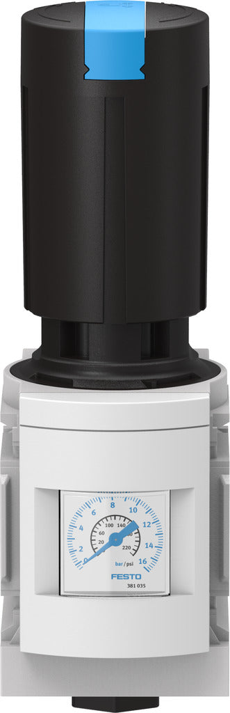 Festo Compressed Air Pressure Regulator G1/4'' 0.5-12bar 2700l/min - 529999