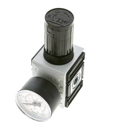 Precision Pressure Regulator for Manifold Assembly G1/4'' 2000 l/min 0.1-2.0bar/1-29psi PA Futura 1
