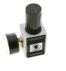 Precision Pressure Regulator for Manifold Assembly G1/4'' 2000 l/min 0.5-8.0bar/7-116psi PA Futura 1