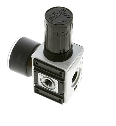 Precision Pressure Regulator for Manifold Assembly G1/4'' 2000 l/min 0.1-1.0bar/1-14psi PA Futura 1