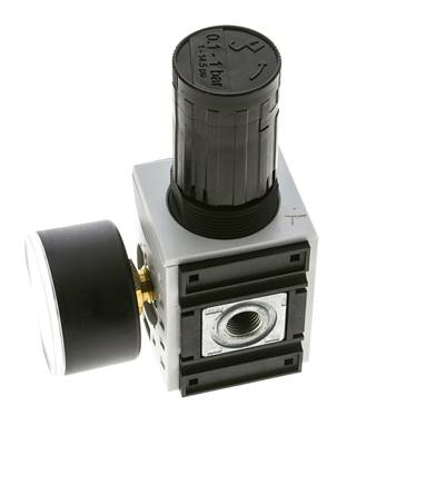 Precision Pressure Regulator for Manifold Assembly G1/4'' 2000 l/min 0.1-1.0bar/1-14psi PA Futura 1