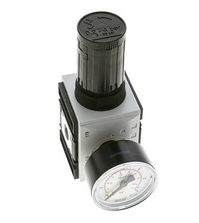 Precision Pressure Regulator for Manifold Assembly G1/4'' 2000 l/min 0.2-4.0bar/3-58psi PA Futura 1