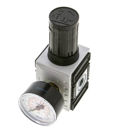 Precision Pressure Regulator for Manifold Assembly G1/4'' 2000 l/min 0.5-8.0bar/7-116psi PA Futura 1