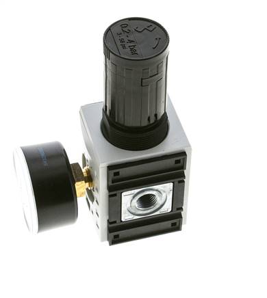 Precision Pressure Regulator for Manifold Assembly G1/4'' 2000 l/min 0.2-4.0bar/3-58psi PA Futura 1